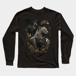 Leopardlionkittydog and Friends Long Sleeve T-Shirt